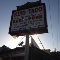 Photo taken at King Taco Restaurant by David S. on 5/15/2013