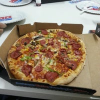 Photo taken at Domino&amp;#39;s Pizza by Büşra B. on 3/7/2013