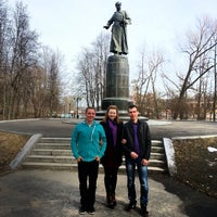 Photo taken at Памятник М. В. Фрунзе by Елена Ф. on 3/25/2014