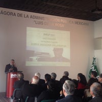 Photo taken at Ágora de la Administración Pública Mexicana &quot;Luis De la Rosa&quot; by Joel C. on 12/5/2013