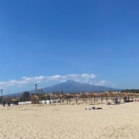 Photo taken at Playa di Catania by Abdulrahman A. on 4/28/2023
