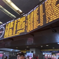 Photo taken at Roma Termini Railway Station (XRJ) by Tom S. on 7/18/2019