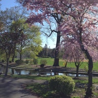 Photo taken at Memorial Park by Tom S. on 4/21/2013