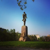 Photo taken at Monument to Maxim Gorky by Koshka P. on 5/14/2013