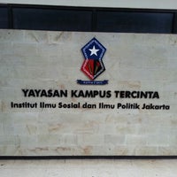 Photo taken at Institut Ilmu Sosial Ilmu Politik (IISIP) Lenteng Agung by Iqbal A. on 4/5/2014