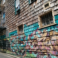 Photo taken at Graffiti Alley by del on 5/15/2013
