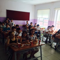 Photo taken at Cenap Şahabettin İlköğretim Okulu by Pınar G. on 6/17/2016