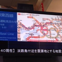 Photo taken at JR Tennōji Station by 🌠 on 4/12/2013