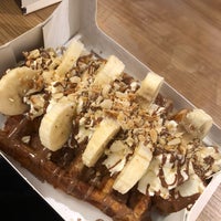 Photo taken at Wafflemeister by Shereen G. on 4/6/2018