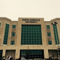 Photo taken at North American University by YUSUF on 12/29/2014