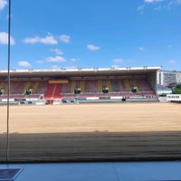 Photo taken at Stade Edmond Machtensstadion by Jarne R. on 5/14/2022