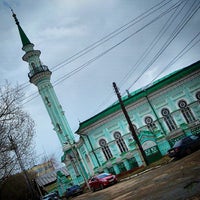 Photo taken at Мечеть Бурнай by Udikov A. on 4/26/2015