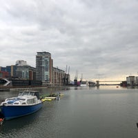 Photo taken at London Royal Docks OWS by Maryam A. on 2/18/2018