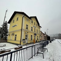 Photo taken at Železniční stanice Vrané nad Vltavou by Jan V. on 12/16/2022