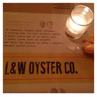 Photo taken at L&amp;amp;W Oyster Co. by Amy T. on 4/11/2013