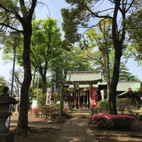 Photo taken at 氷川神社(豊玉氷川神社) by So S. on 4/24/2016