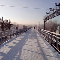 Photo taken at Переходной Мост by Mikhail P. on 11/10/2014