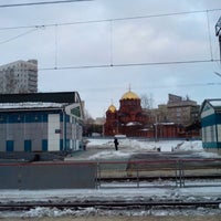 Photo taken at Правая Обь by Mikhail P. on 3/11/2015