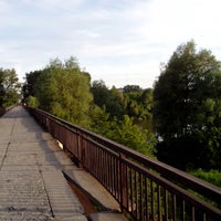 Photo taken at Мост Через Реку Иня by Mikhail P. on 7/1/2014