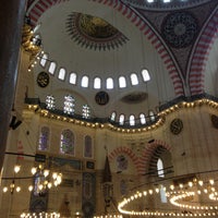 Photo taken at Süleymaniye Mosque by Dogancan U. on 4/19/2013