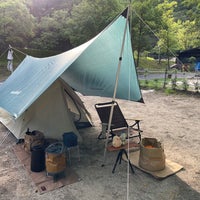 Photo taken at Aogawakyo Camping Park by tie2 on 6/24/2022