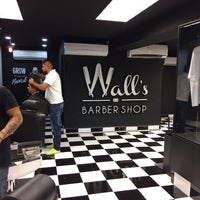 Photo taken at Wall&amp;#39;s Barbershop by Casho G. on 11/1/2016