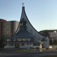 Photo taken at Kostol Ducha Svätého by Valerii P. on 3/16/2020
