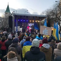 Photo taken at Námestie SNP by Valerii P. on 3/4/2022