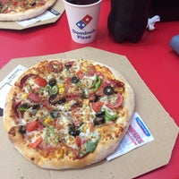Photo taken at Domino&amp;#39;s Pizza by Sevda A. on 4/8/2018