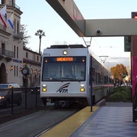 Photo taken at VTA Convention Center Light Rail Station by l s. on 6/11/2019