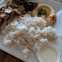 Photo taken at Sunnin Lebanese Cuisine by Ryan on 4/16/2019