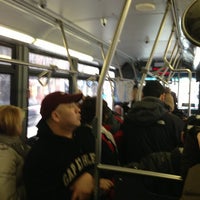 Photo taken at MTA Bus - W 34 St &amp;amp; 5 Av (M4/M34/M34A-SBS/Q32) by Pedro P. on 2/13/2013