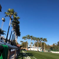 Photo taken at Marbella Football Center by Nawaf A. on 3/21/2018