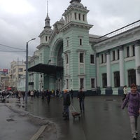 Photo taken at Belorussky Rail Terminal by Viktoriya djoma on 4/30/2013