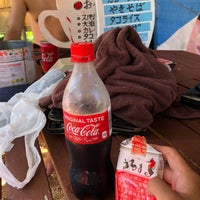 Photo taken at Odomari Beach by つばめ る. on 8/14/2021