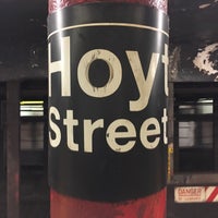 Photo taken at MTA Subway - Hoyt St (2/3) by Peter on 10/6/2019