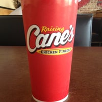 Photo taken at Raising Cane&#39;s Chicken Fingers by 👣🎱Dan🎱👣 on 3/12/2013