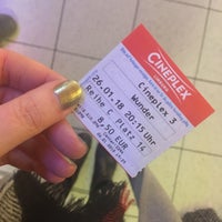 Photo taken at Cineplex Cinemas by Nina H. on 1/26/2018