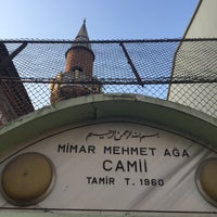 Photo taken at Mimar Mehmet Ağa Camii by Hatice N. on 1/29/2016