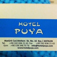 Foto tirada no(a) Hotel Puya por Gülçin A. em 1/29/2015