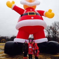 Photo taken at The Ugly Sweater Run: St. Louis by Tina E. on 12/21/2013