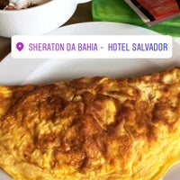Photo taken at Sheraton da Bahia Hotel by Soraya M. on 2/27/2017