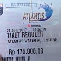 Photo taken at Atlantis Water Adventure by Shinta A. on 6/27/2017