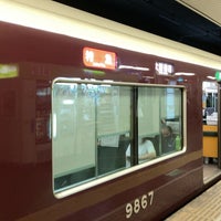 京都河原町駅 2号線ホーム Platform In 下京区