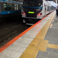 Photo taken at Platforms 1-2 by Koji N. on 1/15/2023