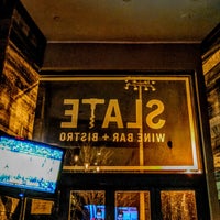 2/28/2018 tarihinde DCziyaretçi tarafından Slate Wine Bar + Bistro'de çekilen fotoğraf