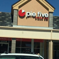 Photo taken at Pie Five Pizza by Trim K. on 9/4/2014