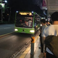 Photo taken at Bus Stop 08138 (Concorde Hotel S&amp;#39;pore) by Taku 目. on 7/1/2017