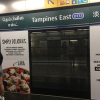 Photo taken at Tampines East MRT Station (DT33) by Taku 目. on 7/15/2018