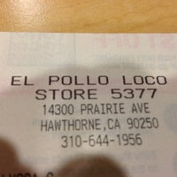 Photo taken at El Pollo Loco by Christopher T. on 10/22/2012
